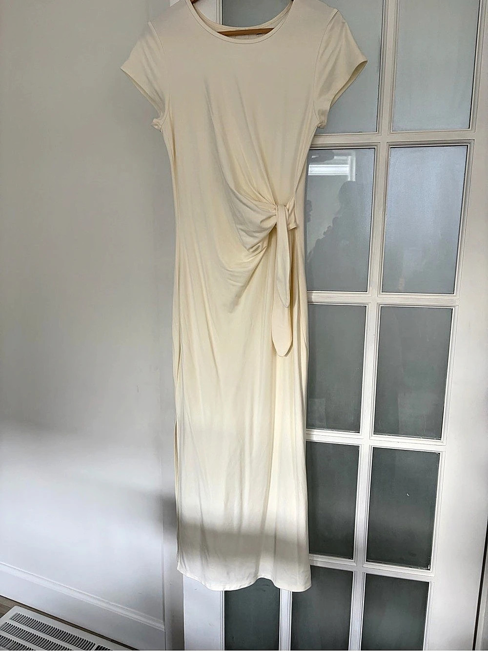 Wilfred Fortune Maxi Dress Cream Size Large